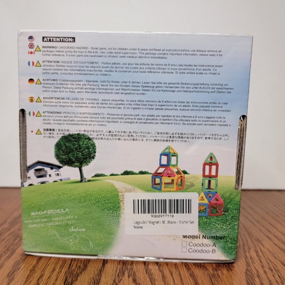 Coodoo Upgraded Magnetic Blocks - Starter Set - Picture 2 of 6